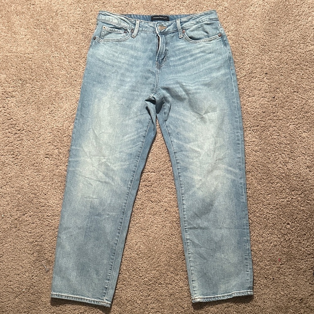 Aeropostale Loose Straight Blue Jeans
